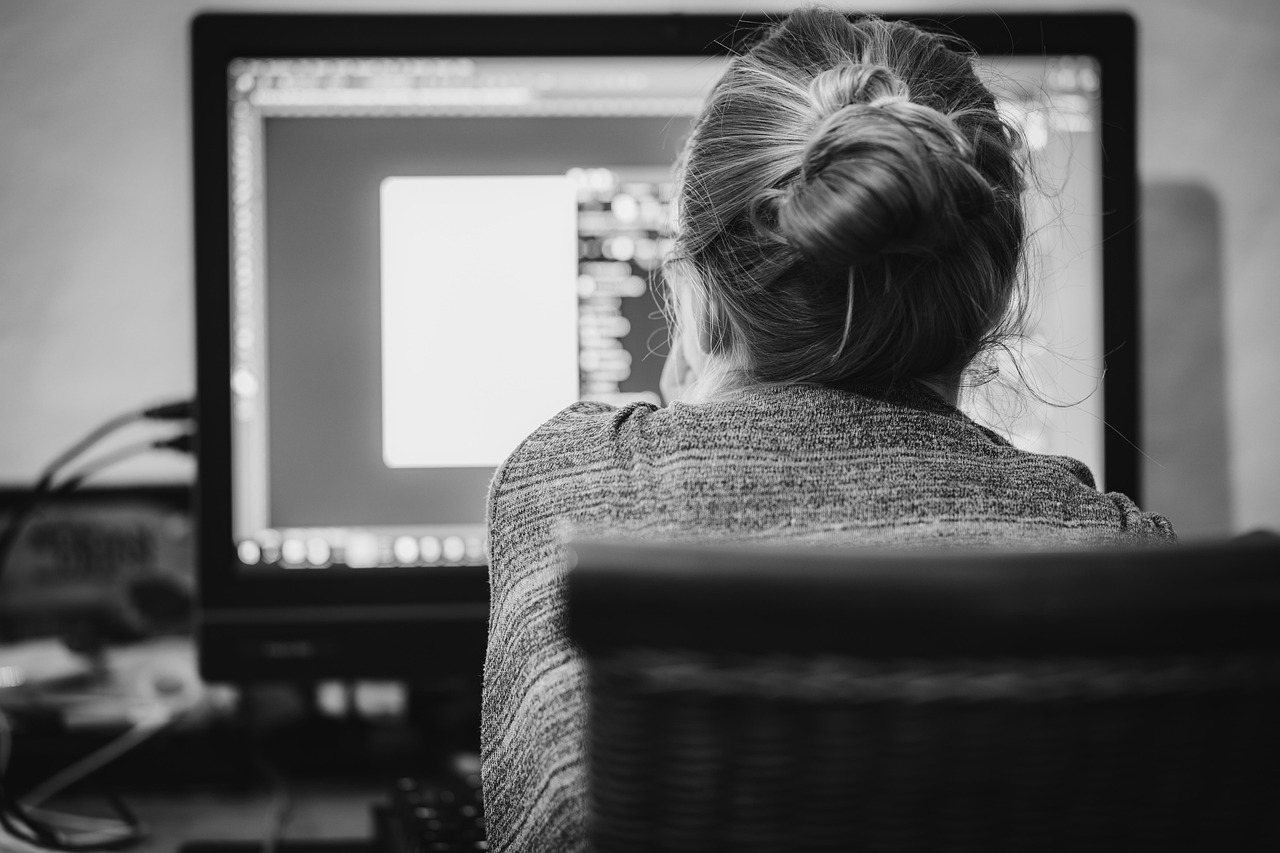 graphic design workspace