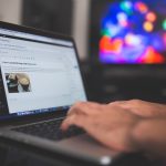 blogging website laptop